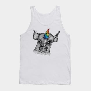 Pig Unicorn Tank Top